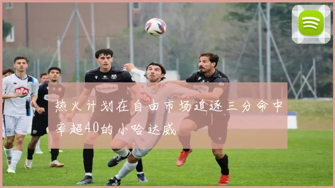 热火计划在自由市场追逐三分命中率超40的小哈达威